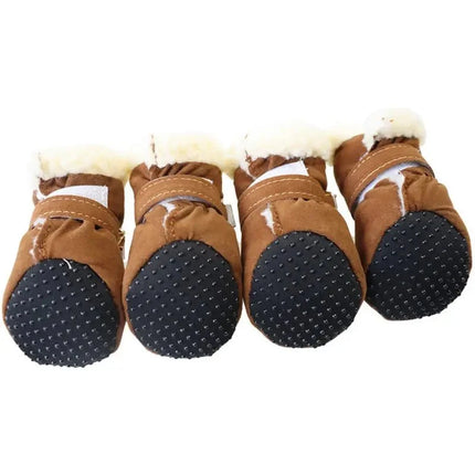 Dog Shoes for Winter, Insulated Dog Booties for Snow and Cold Weather – image 5
