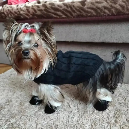 Dog Shoes for Winter, Waterproof Dog Boots with Non Slip Sole