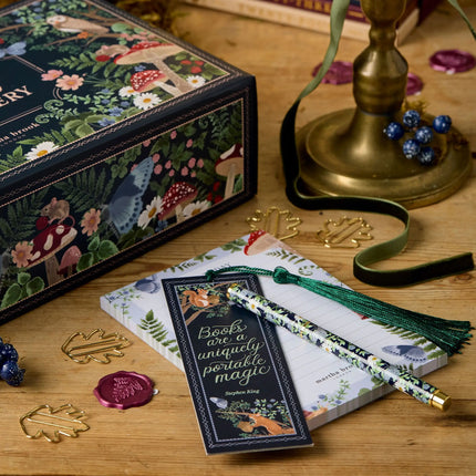 Christmas Advent Calendar with 24 Stationery Gifts, Countdown to Christmas Gift with Pens