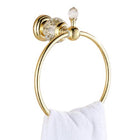 Towel Rings for Bathroom, Brass Bathroom Towel Ring – image 4