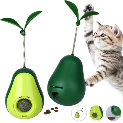 Catnip Feeder & Self Groomer Cat Toy with Corner Massage Comb | Engaging Fun and Grooming Aid for Happier Cats