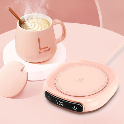 Smart Coffee Warmer Plate with USB Power for Consistent Heating | Ideal Coaster for Coffee, Tea, and Soup