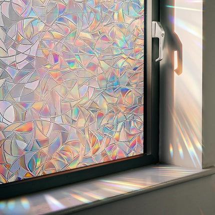 Sun Catchers with Static Cling Design for Beautiful Rainbow Displays | Easy Setup for Personalized Home Decor