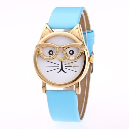 Cartoon Watch with Cute Cat Dial – image 7