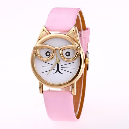 Cartoon Watch with Cute Cat Dial – image 13