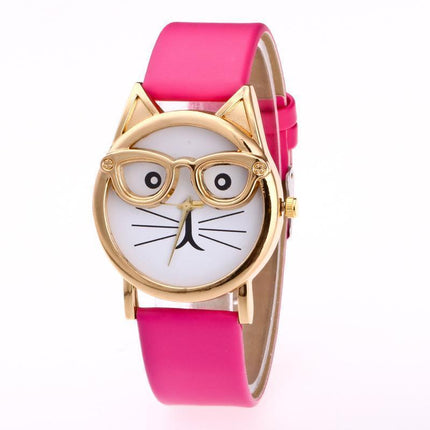 Cartoon Watch with Cute Cat Dial, Kids Watch and Analog Watch for Adults – image 14