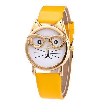 Cartoon Watch with Cute Cat Dial, Kids Watch and Analog Watch for Adults – image 11