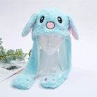 Christmas Hat with Moving Ears, Funny Hat for Kids and Adults, Cute Winter Hat with Bunny or Cat Design