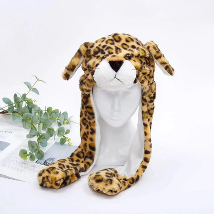 Christmas Hat with Moving Ears, Cute Winter Hat with Bunny or Cat Design – image 31