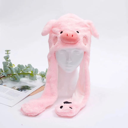 Christmas Hat with Moving Ears, Funny Hat for Kids and Adults – image 44