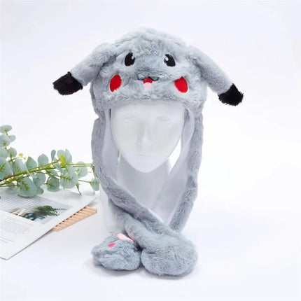Christmas Hat with Moving Ears, Cute Winter Hat with Bunny or Cat Design – image 41