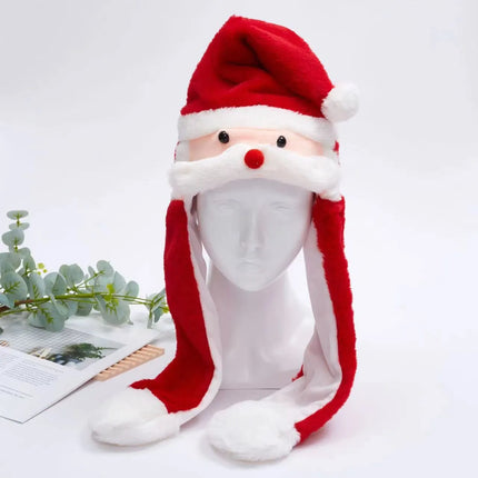 Christmas Hat with Moving Ears, Funny Hat for Kids and Adults – image 12