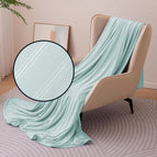 Cyan Striped / Throw