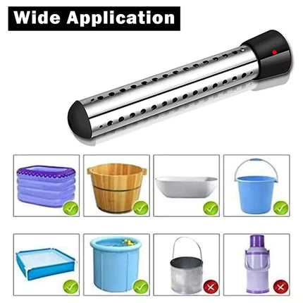 Vepine Floating Pool Heater | Electric Pool Heater with 3000W Quick Heating | Portable Design for Year-Round Comfort
