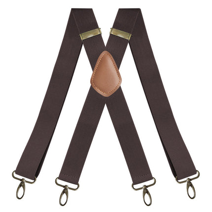 Elastic Suspenders with Clips, Clip On Suspenders with X Back Design – image 22