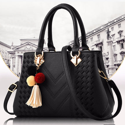 Stylish Women's Crossbody Handbag with Multiple Compartments | Elegant PU Leather Design for Work and Travel