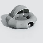 Cat Tunnel Donut Shelter with Summer Ice Nest | Foldable and Washable Play Space for Curiosity and Comfort