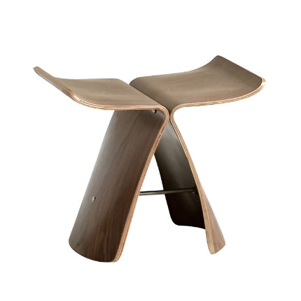 Small Wooden Bench, Nordic Wood Bench Seat for Living Room – image 13