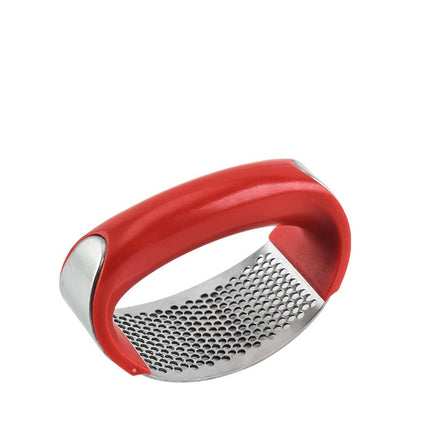 Stainless Steel Garlic Press with Ergonomic Handle | Easy Crushing for Effortless Cooking