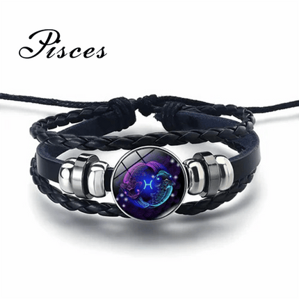 Zodiac Stretch Bracelet, Zodiac Jewelry Gift for Friends and Couples – image 5
