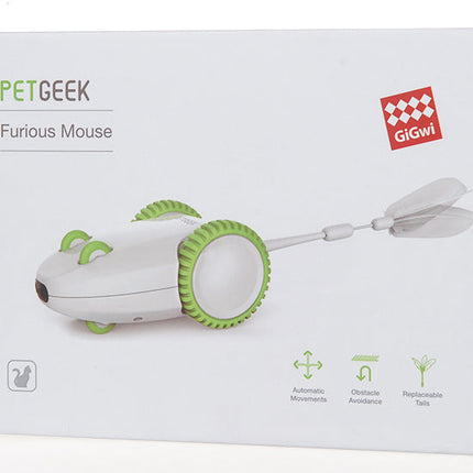 Automatic Cat Toy with Interactive Feather Movement | Engaging Play for Boredom Relief and Mental Stimulation