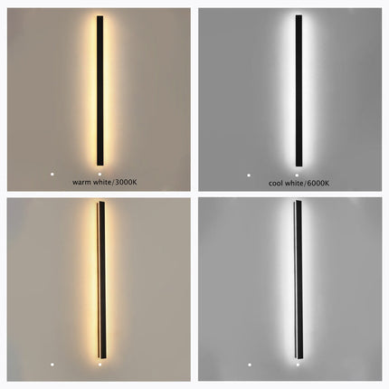Outdoor Lights, Modern Outdoor Wall Light with Linear LED Design – image 22