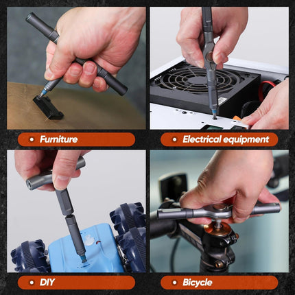 Ratchet Screwdriver Set 24 in 1, Magnetic Screwdriver with 24 Bits – image 20