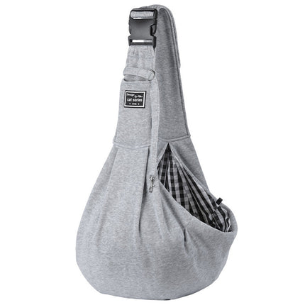 Adjustable Pet Shoulder Bag for Dogs & Cats up to 13kg | Durable and Stylish Carrier with Handy Pocket for Travel