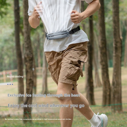 Portable Personal Fan with Quiet Operation & Long-lasting Battery | Compact Cooling Solution for Outdoor Activities