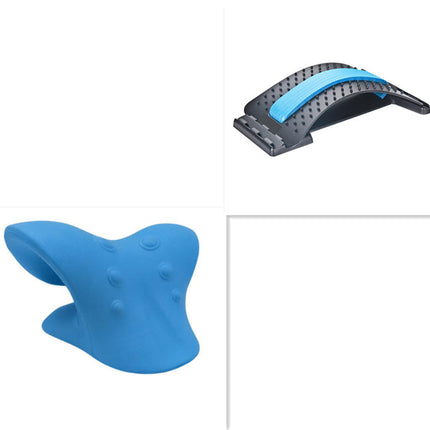 Six-Wheel Neck Massager Roller Tool with Dual Soft Balls | Dynamic Massage for Neck Relief and Relaxation