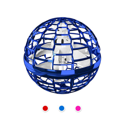 Flying Ball Toy, Boomerang Ball with Lights, Flying Orb Spinner Toy for Kids, Rechargeable Flying Toy with Magic Wand