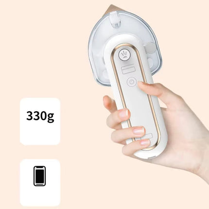 Travel Steamer Iron Cordless, Clothes Steamer with 3 Heat Settings, Travel Garment Steamer with Digital Timer – image 4