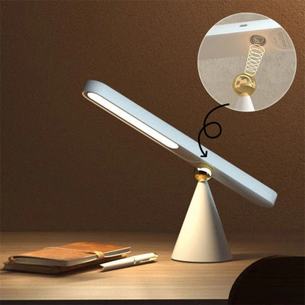 Geometric Table Lamp with PC Lampshade | Stylish European Design for Modern Home and Office Illumination