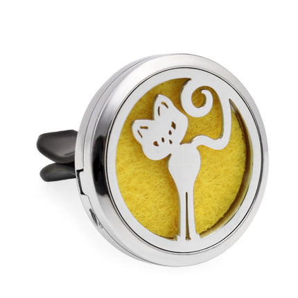 Car Air Outlet Perfume Clip with Elegant Design | Durable Alloy Accessory for Enhanced Ambiance