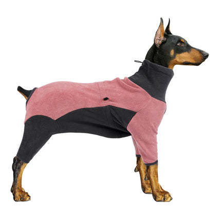 Fleece Dog Coat for Winter with Adjustable Hood | Cozy Quadruped Clothing for All Breeds