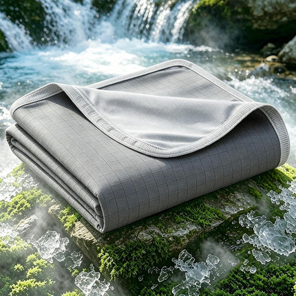 Chill Comfort | Breathable Cooling Blanket with Double-Sided Design | Lightweight Throw for Hot Sleepers and Night Sweats