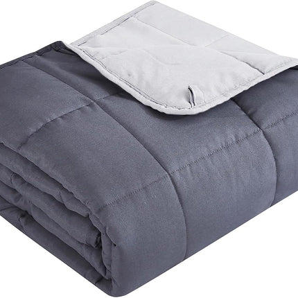 Cozy Comfort | Weighted Blanket with Cooling Microfiber | All-Season Softness for Ultimate Relaxation