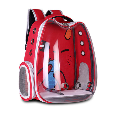 Breathable Pet Backpack with Hard Exterior for Ultimate Protection | Comfortable Travel Solution for Pets