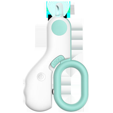 LED Pet Nail Clipper with Bright Lights & Ergonomic Design | Safe Grooming Tool for Precise Trimming