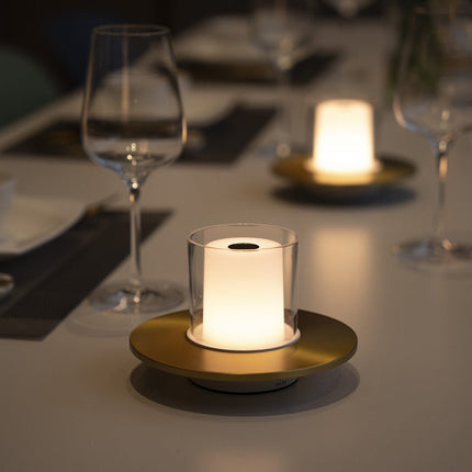 Rechargeable Candle Lamp with Gesture Control | Cordless Decorative Lighting for Cozy Ambiance