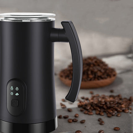 Electric Milk Frother with 350ML Capacity & 400W Power | Automatic Hot and Cold Whipping for Perfect Foam