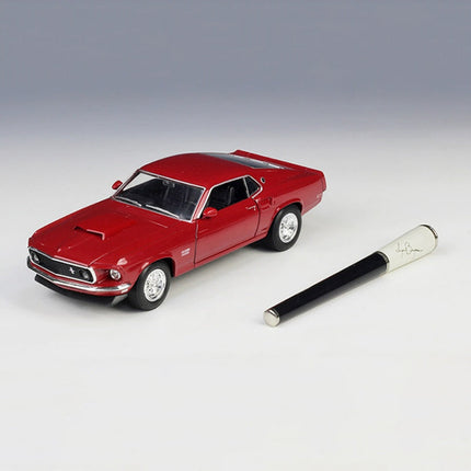 1969 Ford Mustang Boss 429 Diecast Model with High Simulation Detail | 1:24 Scale Classic Car for Collectors