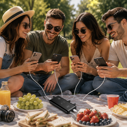Vepine Best Power Bank | Best Portable Charger with Wireless Fast Charging & Digital Display | Portable Power Bank for iPhone, Samsung & Android
