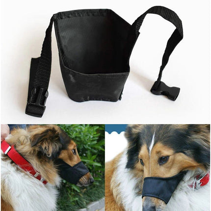 Adjustable Nylon Dog Muzzle with Tribal Design | Comfort Fit for Safe Control of Strong Dogs