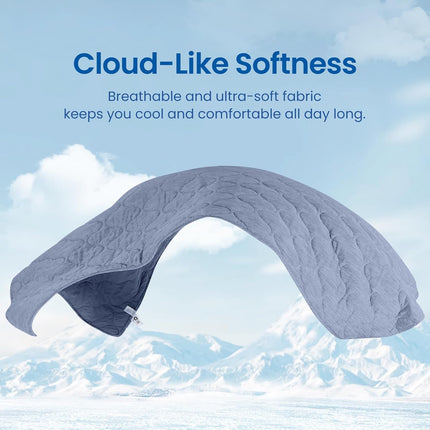 Vepine Cozy | Cooling Dual-Sided Blanket for Hot Sleepers with Soft Breathable Fabric | Lightweight Throw for Comfortable Sleep