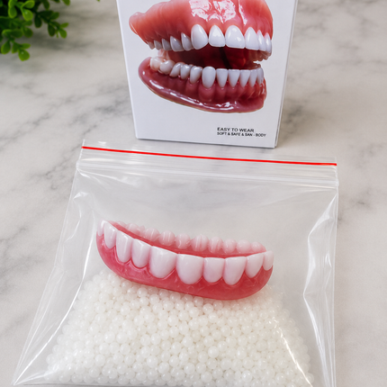 Best Boil and Bite Dentures Online | Complete Upper & Lower Temporary Denture Set