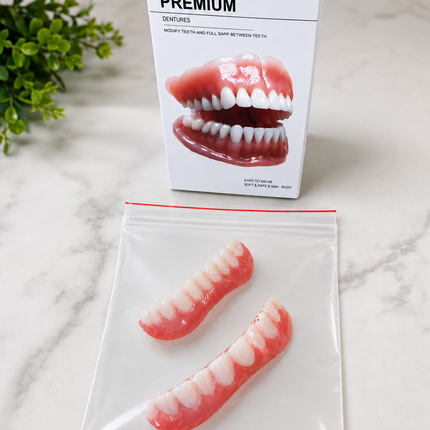 Best Boil and Bite Dentures Online | Complete Upper & Lower Temporary Denture Set