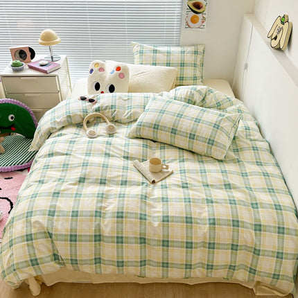 Cotton Bedding Set, Pastel Bedding Set in Twin Full and Queen Sizes