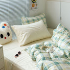 Green / Twin Flat Sheet Set