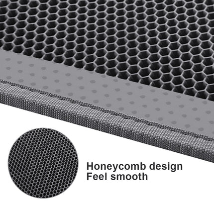 Waterproof Honeycomb Cat Litter Mat with Soft EVA Material | Prevents Litter Scatter and Protects Floors